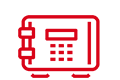 Digital safe keypad security icon